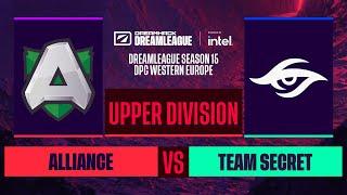 Dota2 - Team Secret vs. Alliance - Game 2 - DreamLeague S15 DPC WEU - Upper Division