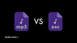 Audio compression sample (Lossy VS Lossless) - MP3,AAC,FLAC,WAV