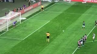 Gol de panalty do Gustavo Scarpa contra o Vasco 27/07/2019!