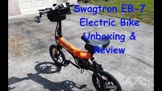 Swagtron EB 7 Electric Bike Unboxing & Review