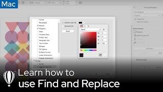 How to Use the Enhanced Find and Replace | CorelDRAW for Mac