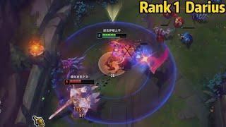 Rank 1 Darius: He is the 1v1 GOD on Toplane!