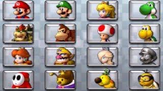 Mario Kart 7 - All Characters