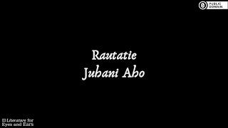 Rautatie by Juhani Aho | Finnish audiobook | Literature for Eyes and Ears