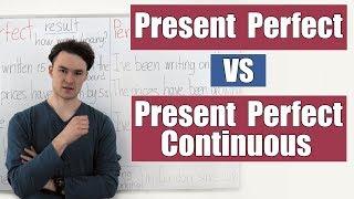 Сравнение Present Perfect и Present Perfect Continuous