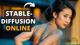 How To Use Stable Diffusion Online | Not Google Colab !