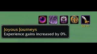 How Enable/Disable 50% Xp Buff Joyous Journeys 0% or 50% Wotlk Classic