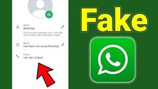 Fake WhatsApp Kaise Banta Hai 2024 | Fake Number Se WhatsApp Kaise Bane