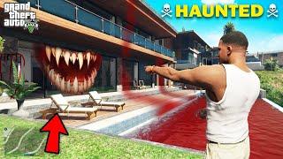 GTA 5 : Franklin Went Inside His Evil Haunted House In GTA 5 !