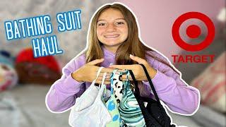 NEW TARGET SUMMER BATHING SUIT HAUL  | POOL DAY  | DAILY VLOG