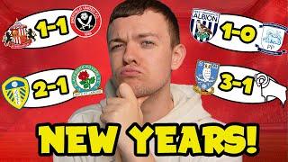 My Championship New Year’s Day Week 25 Score Predictions!