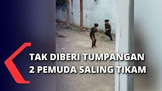 Tak dIberi Tumpangan, 2 Pemuda Saling Tikam