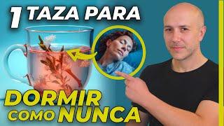 TOMA 1 TAZA ANTES DE IR A LA CAMA Y DUERME COMO NUNCA CON ESTAS RECETAS NATURALES PARA DORMIR BIEN