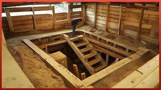 Men Build Secret 2-Room BUNKER Under a House | Start to Finish by @DashingAxe