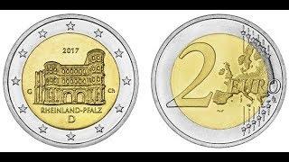 2 евро, Германия Рейнланд Пфальц 2017