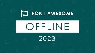 Font Awesome 2023 Offline