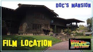 Back To The Future Doc's Mansion Film Location (Gamble House)