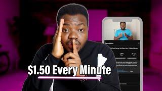 Make Money Onine Watching YouTube Videos | $1.50 Every Minute