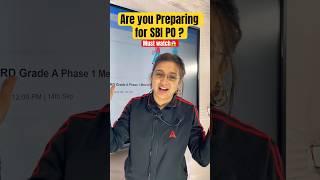 Are you Preparing for SBI PO ? MUST WATCH #adda247 #sbipo