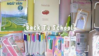 BACK TO SCHOOL|| Mình đã chuẩn bị gì cho năm học mới !? | chaow