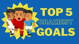 TOP 5 Craziest goals in World Soccer Champs