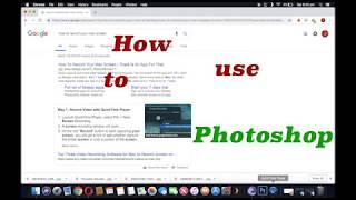 how to use photoshop