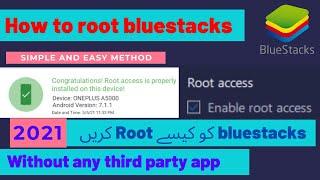 How to Root BlueStacks 5 Beta 2021 | Root Access BlueStacks 5 | Root Mode BlueStacks 5 | New Method