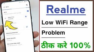 How To Fix Low WiFi Rang Signal Strength in Realme Phone