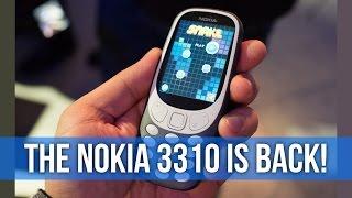 This is the new Nokia 3310! Hands-on preview from MWC17