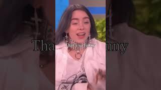 Billie Eilish Tourette's Syndrome #shorts