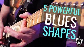 5 POWERFUL Blues Guitar Shapes | Changed Everything In My Solos - w/ Licks