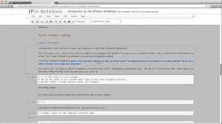 Introduction to Jupyter Notebook