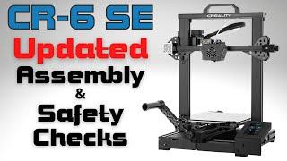 Creality CR 6 SE - Unboxing, Assembly and Test Print