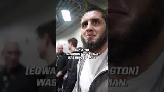 Islam gives his thoughts on Edwards vs. Covington  #UFC296