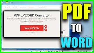 Best site to Convert PDF to Word document Online without losing Formatting - PDF to word Online 2023