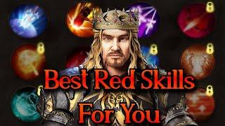 War and Order: Choose the Right Red Artifact Skills