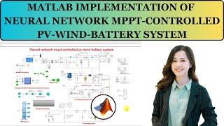 MATLAB Simulation of Neural Network MPPT Controlled PV Wind Battery System | PV Wind Battery