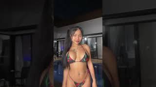 Praew Hot and Sexy Tiktok Short #tiktokshort  #swimsuit