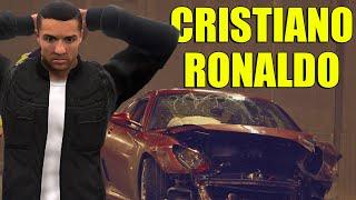 GTA 5 death recreation - Cristiano Ronaldo - How Cristiano Ronaldo almost died in GTA 5 Recreation