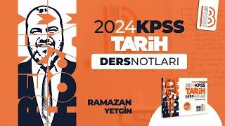 56) KPSS Tarih - Kurtuluş Savaşı Hazırlık Dönemi 2 - Ramazan YETGİN - 2024