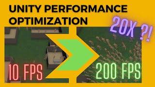Unity Performance Optimization (Indie Game Development)
