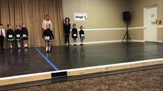 Irish Dancing - Beginner Reel at Feis