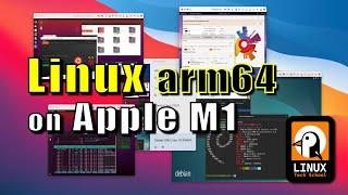 Running LINUX arm64 on Apple M1 cpu