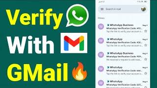 How to create WhatsApp with Gmail | Gmail se WhatsApp kaise banaye | Get WhatsApp OTP on Gmail