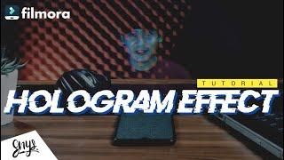 Cara Buat Hologram Effect Video | Filmora X