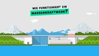 Wie funktioniert ein Wasserkraftwerk?