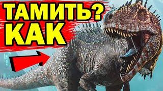 Carcharodontosaurus в ARK Survival Evolved! НОВАЯ ЖИВКА КАРХАРОДОНТОЗАВР ПРИРУЧЕНИЕ В АРК!