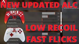 Updated Best Slower ALC Settings Basically No Recoil Apex Legends Season 9 Controller Aim assist