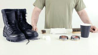 How to Polish Military & Tactical Boots