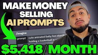 Make MONEY Selling Midjourney AI PROMPTS On Etsy | TOP Low Competition High Demand Digital Products!